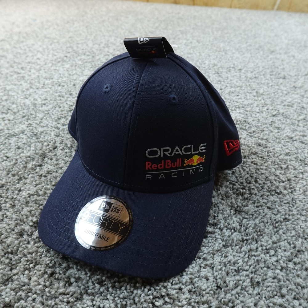 Oracle Red Bull Racing Hat Cap Mens One Size Blue Formula 1 New Era Snap Back